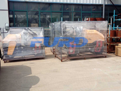 福瑞得機械4臺2噸壓路機，2臺1噸壓路機，6臺手扶壓路機準備發(fā)往客戶施工現(xiàn)場